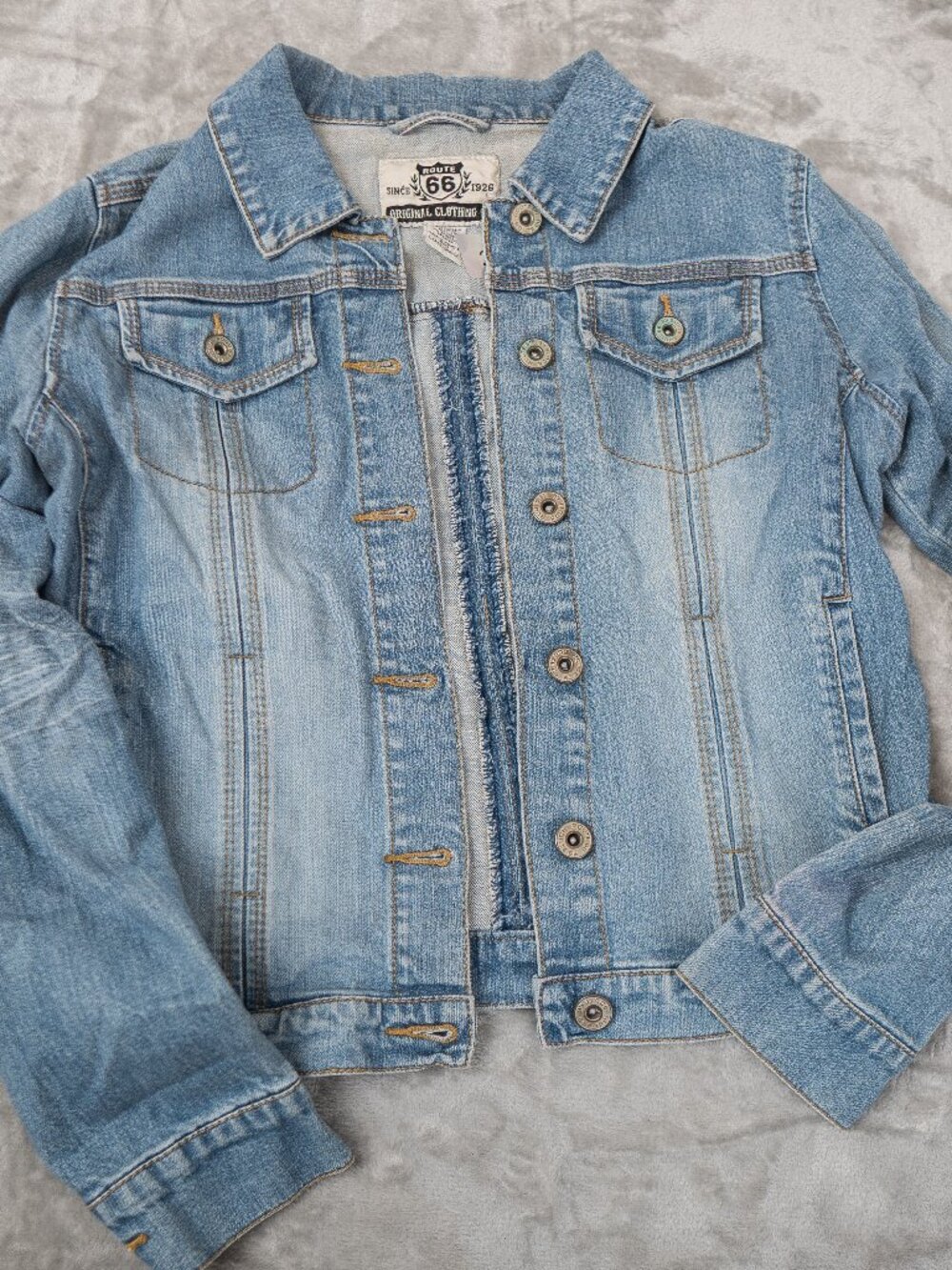 Route 66 Jean Jacket Size Large